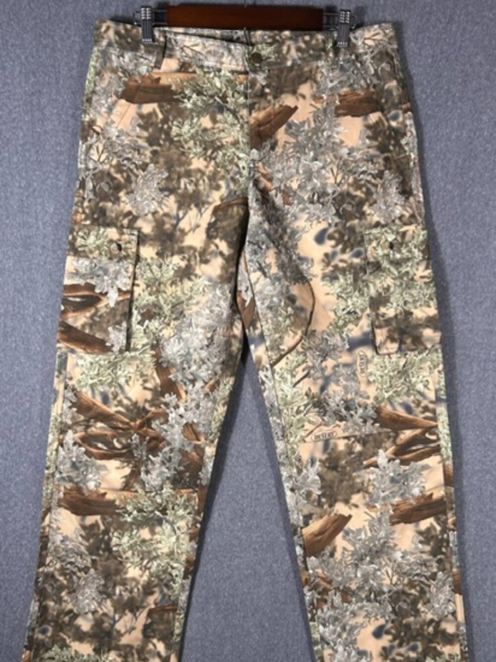 King's Desert Shadow Camo Pants Women's 10 (35x33) Cargo Hunter Series Pink Logo